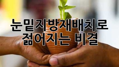 눈밑지방재배치로 젊어지는 비결